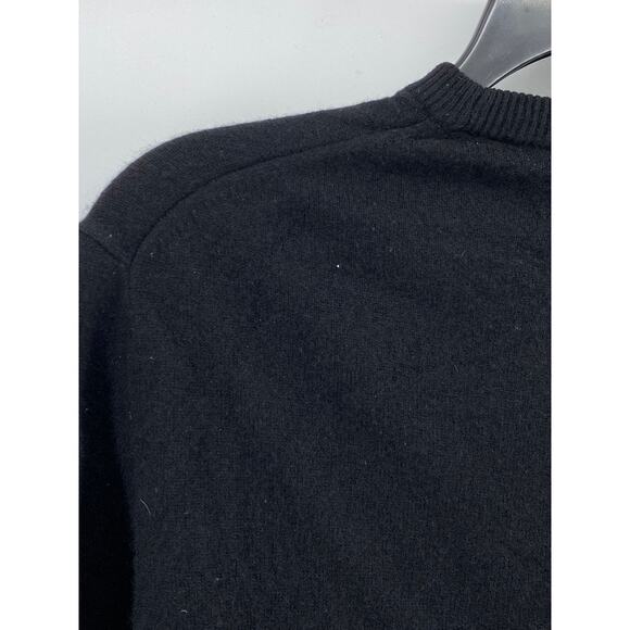 EVERLANE Women’s Black Classic Crewneck Cashmere Pullover Sweater SZ M - Picture 4 of 11